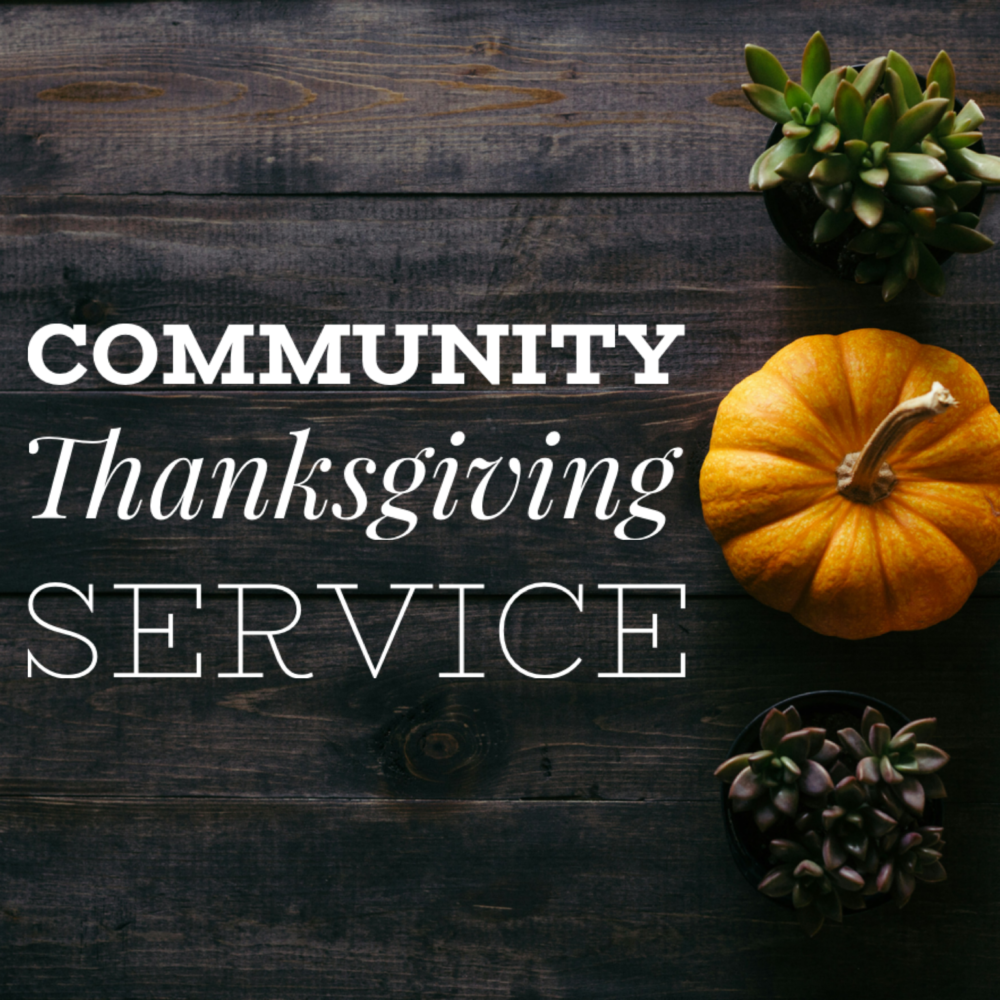 Community Thanksgiving Service at New Red Mountain Missionary Baptist